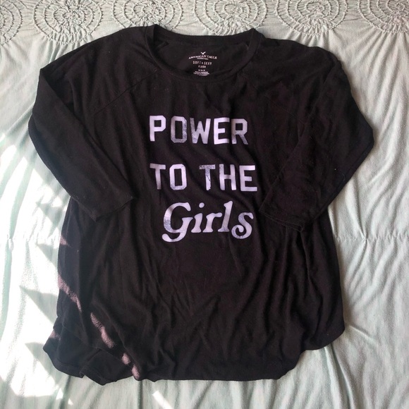 American Eagle Outfitters Tops - AEO “Power To The Girls” Top